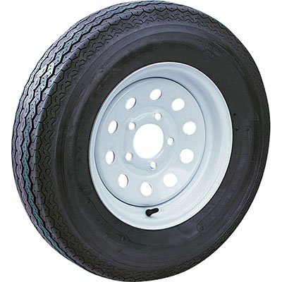 - 5-Hole High Speed Modular Rim Design Trailer Tire Assembly - ST175/80D-13