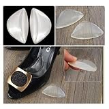 SODIAL(TM) Silicone Gel Arch Support Shoe Insert Foot Insole Wedge Cushion Insoles Unisex