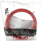 Provo Craft Knifty Knitter Medium Round Loom Set Red 6 3/4
