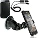 Produkt-Bild: Wicked Chili SET: Samsung Galaxy S2 / i9100 S II KFZ Halterung / Autohalterung (vibrationsfrei, drehbar) mit KFZ Ladekabel (1000mAh, 12V, 24V) und PU Leder Etui Tasche