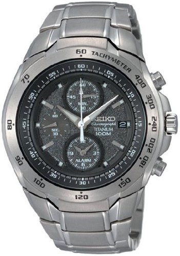 Seiko Men's Watches Alarm Chronograph SNAB91P1 - WW