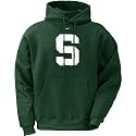 Nike Michigan State Spartans Green Classic Logo Hoody Sweatshirt