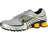 Nike Shox Turbo+ 8 Silver/Black/Yellow Mens Running Shoes 344951-003