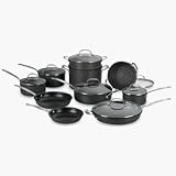 Cuisinart Chef's Classic Nonstick Hard-Anodized 17-Piece Cookware Set