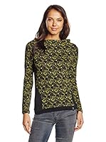 ZERGATIK Camiseta Manga Larga Smoothie4 (Amarillo)