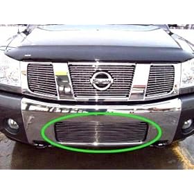 New! Nissan Armada/Pathfinder/Titan Billet Grille - Polished, Bumper 04 5 6