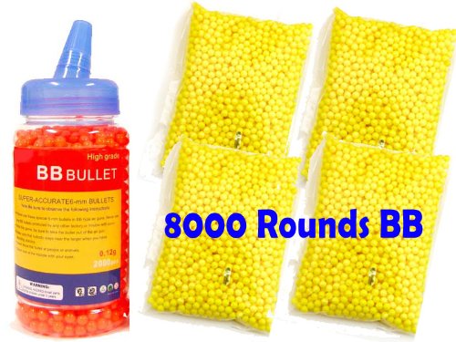 8000 Perfect Grade BB 0.12g Polished for Best Accuracy and Velocity