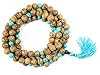 Yoga Necklace- Bodhi Seeds Turquoise 108 Prayer Beads for Meditation, Buddha Mala