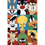 Looney Tunes Cartoon Characters TV Poster Print