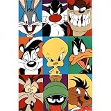 (24x36) Looney Tunes Cartoon Characters TV Poster Print