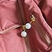 Girls Rivets and Ruffle Chiffon Faux Leather Motor Jacket