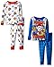 Nickelodeon Toddler Boys Paw Patrol Toddler 4-Piece Pajama Set, Blue, 4T