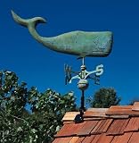 Copper Whale Weathervane by WhiteHall