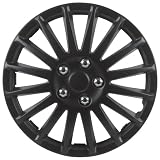 Unitec 75175 Premium- Radzierblenden 4er- Satz Suzuka, schwarz 38,1 cm (15 Zoll)