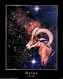 Astrology Horoscope (Aries) Art Print Poster - 16x20