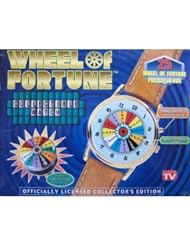Wheel of Fortune Collectible Watch with Tin Case