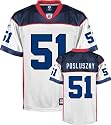 Paul Posluszny Youth Jersey: Reebok White Replica #51 Buffalo Bills Jersey
