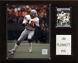 NFL Jim Plunkett Oakland Raiders Player Plaque