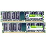 Corsair Memory VS2GBKIT400C3 2 GB PC3200 400MHz 184-Pin DDR Desktop Memory Kit