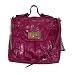 Kensie Girl Bow It Up Plum Candy Pink Handbag