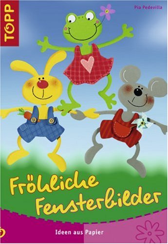 Fröhliche Fensterbilder: Ideen aus Papier