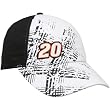 Chase Authentics Chase Authentics Joey Logano Ladies White-Black Checkered Past Adjustable Hat