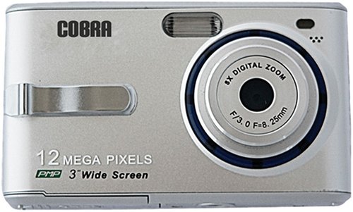Cobra PT2000W - Digital camera - compact - 5.0 Mpix / 12 Mpix (interpolated) - supported memory: MMC, SD