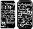Liebesbrief Black Design Decorative Skin Decal Sticker for Apple 3G iPhone/ Apple iPhone 3GS 3G S