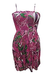 Summer Spaghetti Strap Cotton  Dress