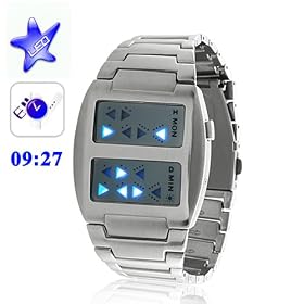 Super cool Japanese Inspired Blue LED Watch - Ideal geek gadget - Ideal  Gift