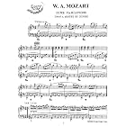 Buy Mozart 9 Variations Upon a Minuet by Duport: Instantly download and print sheet music by Mozart