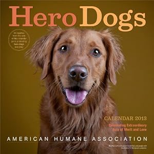 Hero Dogs 2013 Wall Calendar