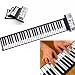 Lujex 61 Keys Roll-Up Soft Keyboard Piano MIDI Folding Electronic Piano Musical Instruments