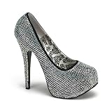 Pleaser Women's Teeze 06 Rhinestone Platform Pump