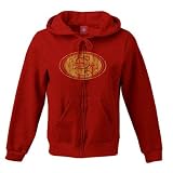 San Francisco 49ers Women's Red Pro Grade Full Zip Hooded Sweatshirt