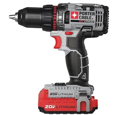 PORTER-CABLE PCCK600LB 20-volt 1/2-Inch Lithium Ion Drill/Driver Kit