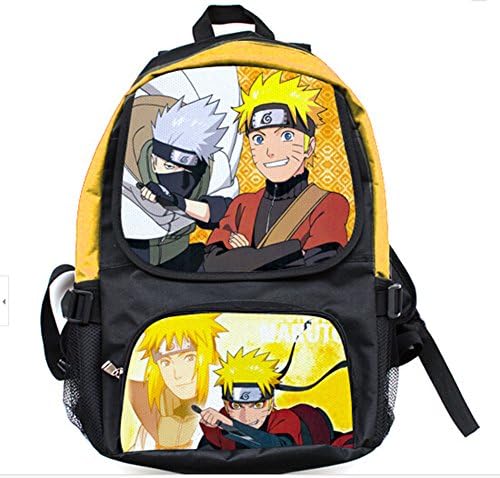 Naruto Racksacks Animation Shoulders Bag Preppy Style Cartoon Backpack Bagpack Students Schoolbag (Style1)