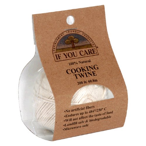 If You Care Natural Cooking Twine, 200 Feet (Pack of 9) by If You Care