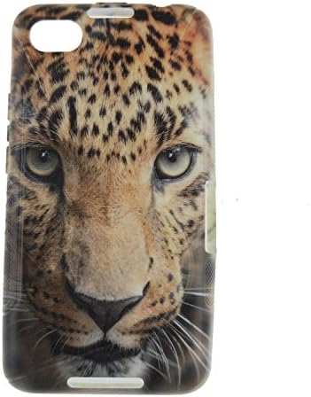 Jiayitong Pattern Design TPU Silicone Case For BlackBerry Z30 Protective Shell Cover Back Skin (Leopard)