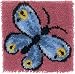 Latch Hook Kit 12 x12 - Butterfly