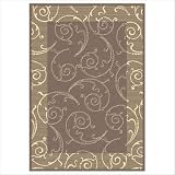 Oasis Indoor Outdoor Polypropylene 4' x 5' 7 Rug