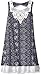 Beautees Girls' Floral Swing Dress with Applique