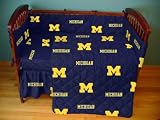 College Covers Michigan Wolverines Baby Crib Fitted Sheet