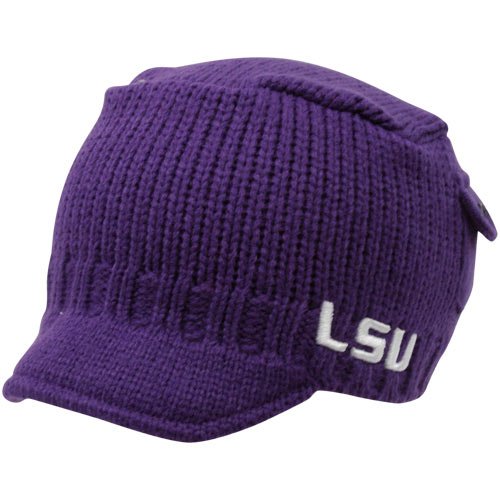 Top of the World LSU Tigers Toddler Purple Bobby Cable Knit Beanie