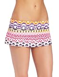 La Blanca Womens Hike Ruffle Skirt Hipster