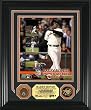 Barry Bonds 756th HR Photomint w/ 24KT Gold and Infield Dirt Coin - San Francisco Giants Plaque
