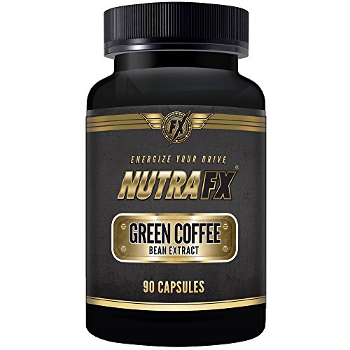 NutraFX Pure Green Coffee Bean Extract Pills with GCA - All Natural Weight Loss Support - Quality Green Coffee Bean Extract - Natural Appetite Suppressant & Energy Booster - 90 Capsules NutraFX Pure Green Coffee Bean Extract Pills with GCA - All Natural Weight Loss Support - Quality Green Coffee Bean Extract - Natural Appetite Suppressant & Energy Booster - 90 Capsules