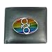 Male Wallets - Wallet / Billfold of Gay Pride Rainbow Diamond Male Symbols Flag (Gay, Lesbian, Bi, Bisexual, Transexual, Transgender)