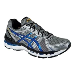 ASICS Men's GEL-Kayano 19 Running Shoe,Titanium/Royal/Black,11 M US