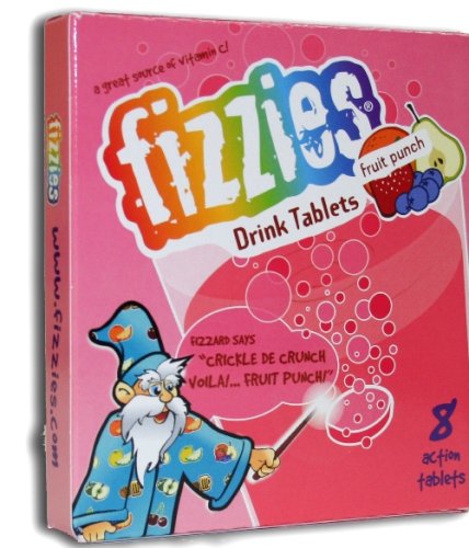 Fizzies Drink Tablets, Fruit Punch, 8 Tablets (Pack of 12) by Fizzies Drink Tablets